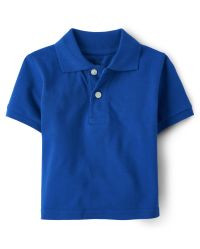 Baby And Toddler Boys Uniform Short Sleeve Pique Polo | The Children's Place