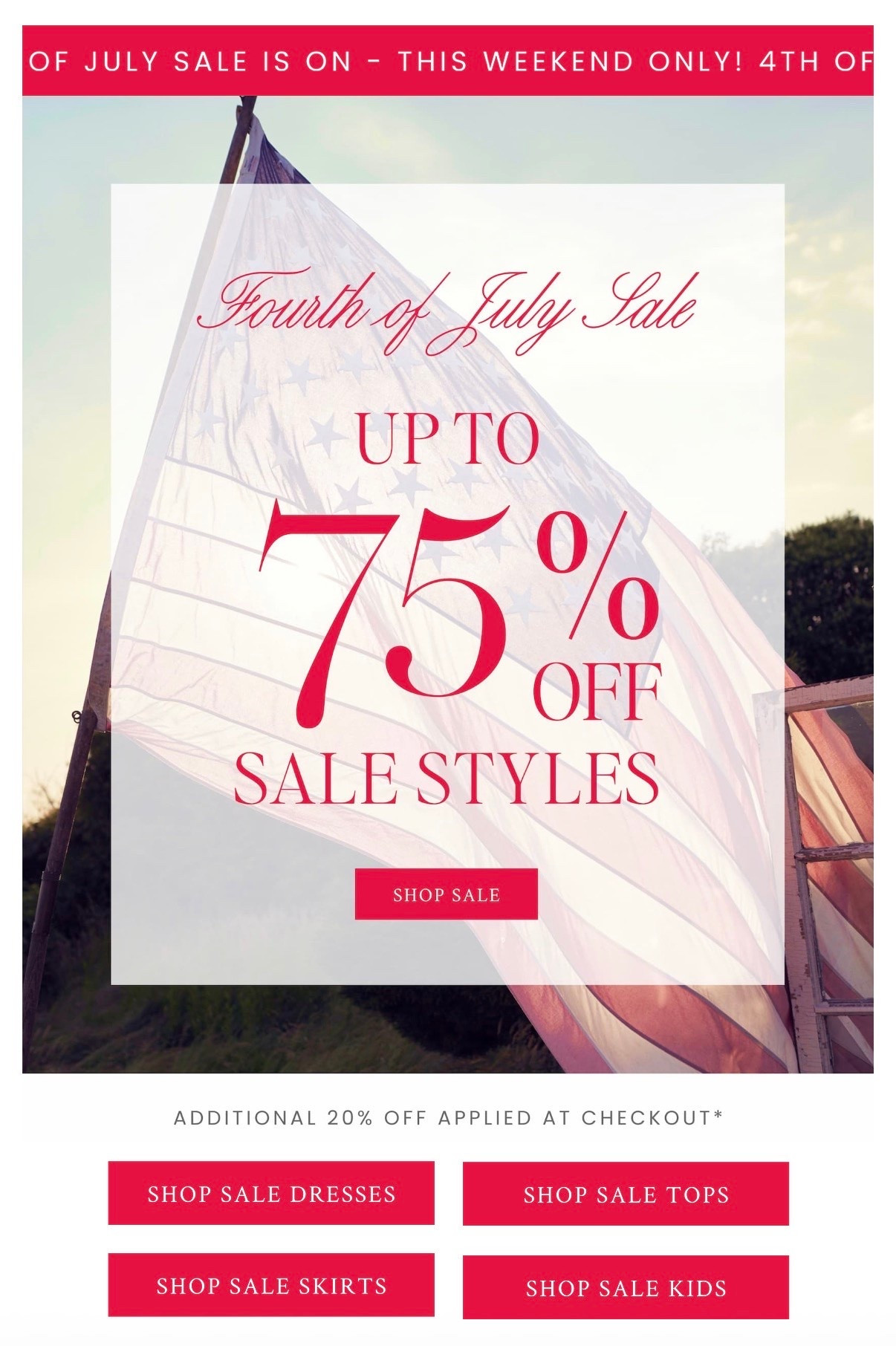 The Love Shack Fancy 4th of July Sale is HERE and baby the deals are GOOD 😍🇺🇸🌸

We’re talking up to 75% off some of the prettiest dresses, matching sets, swimwear, and dreamy summer pieces. If you’ve been eyeing Love Shack Fancy, this is definitely your sign to shop.

Shop all my favorite sale finds on my LTK before they’re gone.

#ShoppingWithPriiincesss #LoveShackFancy #FourthOfJulySale #SummerSale #LTKDeals #LTKFashion #SoftGirlSummer #FeminineFashion #PrettyOutfits #LuxuryStyle #FashionFinds #SummerWardrobe #SaleAlert #AtlantaMom #Atlantamom #Atlantabloggers #Atlantablogger #AtlantaCreator #Atlantacontentcreators #Atlantacontentcreator

#LTKSeasonal #LTKTravel #LTKSaleAlert