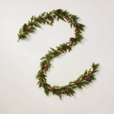 12' Pinecone Christmas Garland - Hearth & Hand™ with Magnolia | Target