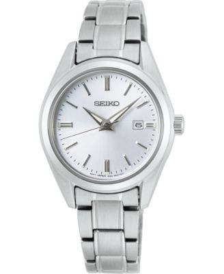 Women's Essentials Stainless Steel Bracelet Watch 29.8mm | Macy's