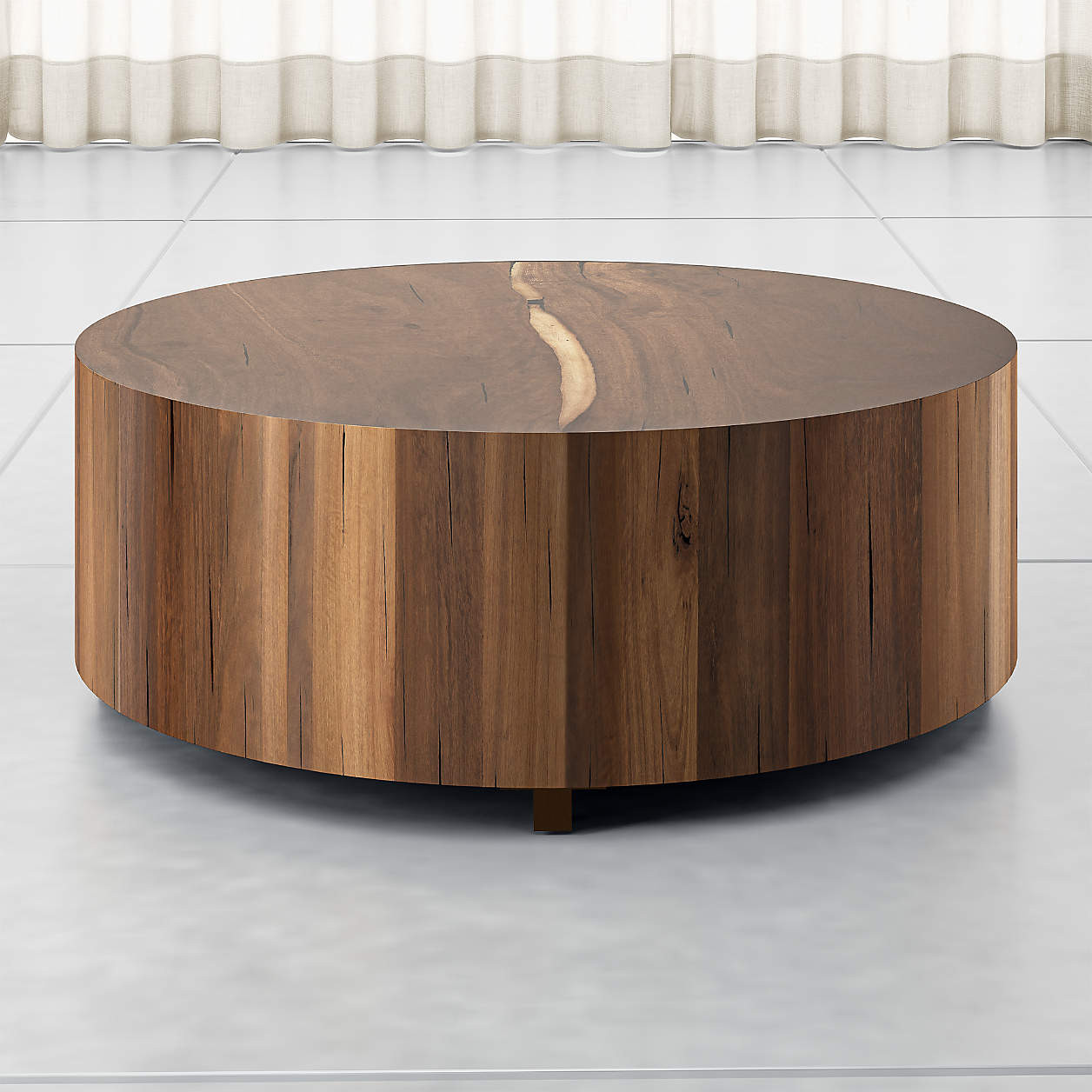 Dillon Ashen Walnut Coffee Table + Reviews | Crate & Barrel | Crate & Barrel