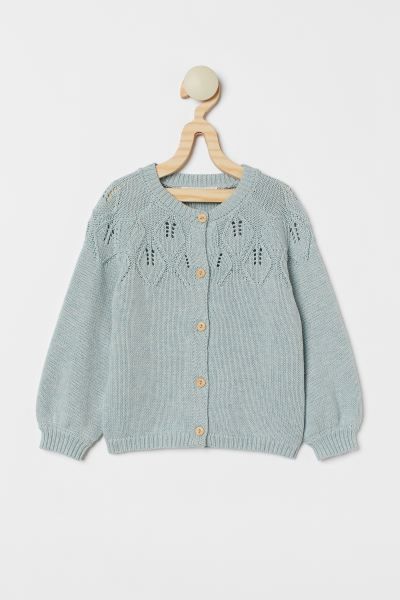 Knit Cotton Cardigan | H&M (US + CA)