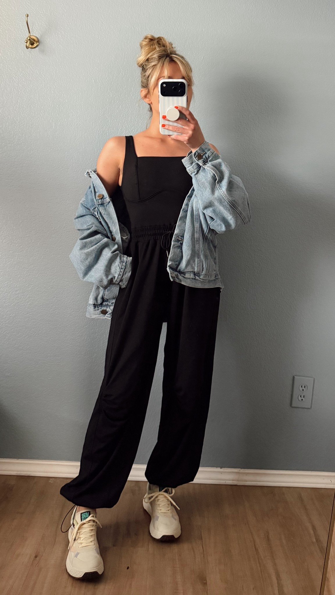 Free people jumpsuit dupe from Amazon 🖤 

#LTKFindsUnder100 #LTKootd #LTKFindsUnder50