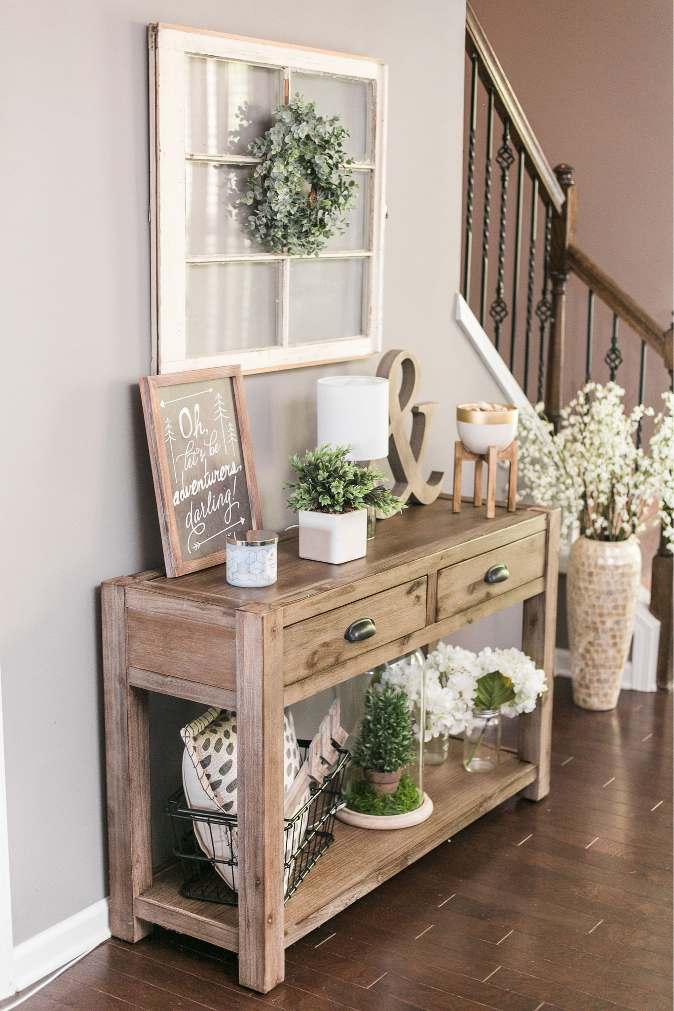 Farmhouse decor
Farmhouse console table
Living room design 
Living room decor
Farmhouse style
Farmhouse living room
Console table decor
Console table styling
Accent table decor

#LTKhome #LTKstyletip