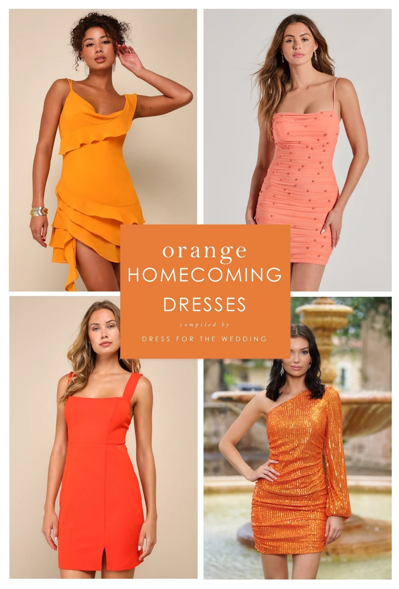 Orange dress
Homecoming dress
Orange party dress 
Rush dress 
Rush outfits 
Rush semi formal 
School semi formal 
Teen dresses
Orange homecoming dress 
Follow Dress for the Wedding on the LIKEtoKNOW.it shopping app to get the product details for this look and more cute dresses, wedding guest dresses, wedding dresses, and bridal accessories, plus wedding decor and gift ideas! 

#LTKFindsUnder100 #LTKParties #LTKU