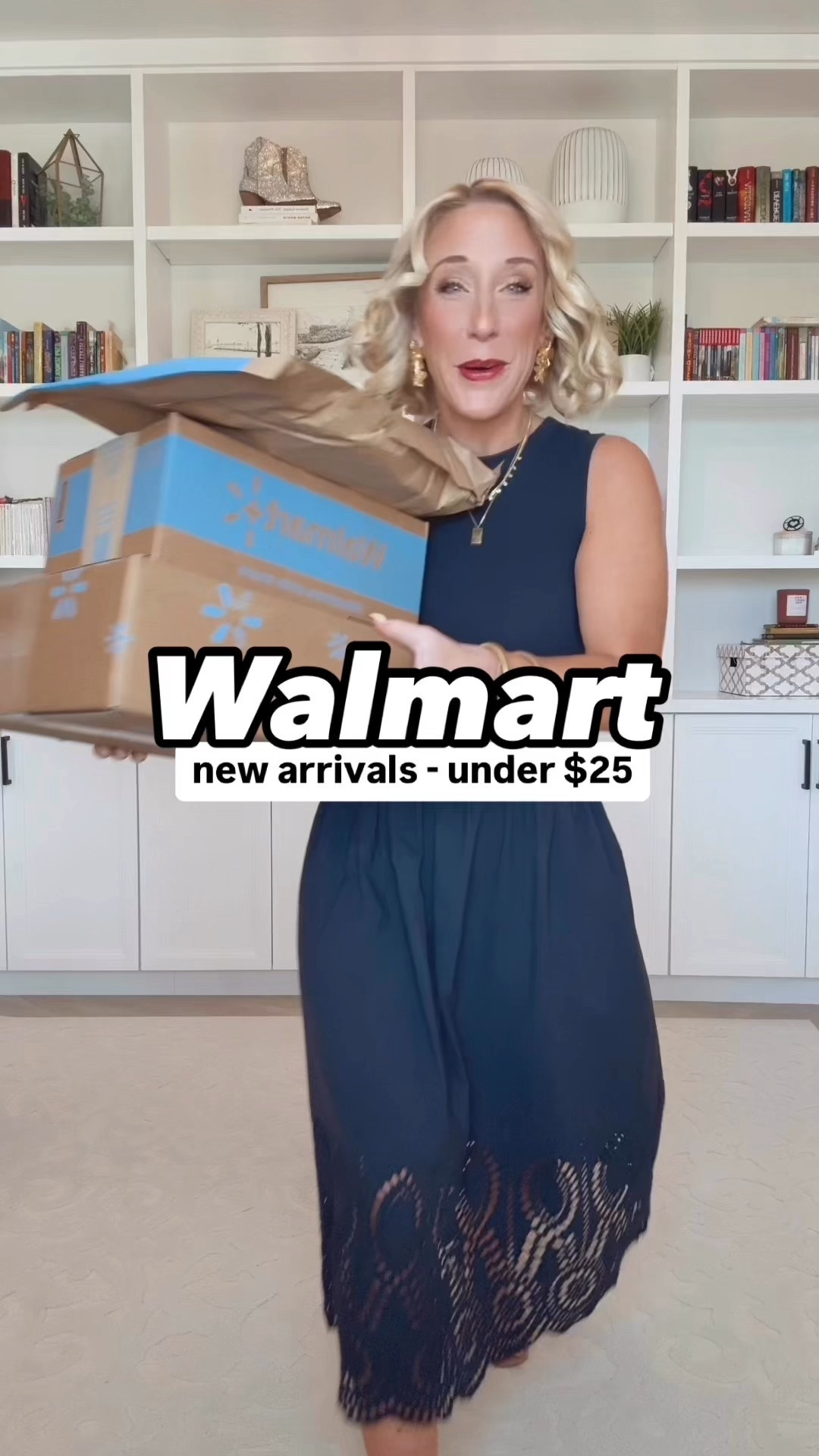 Walmart; new arrivals - under $25:
• Sleeveless, eyelet, mixed media midi dress (from beginning) - size XS. $28.
1. Flutter sleeve midi dress - size XS. $24.98.
2. Gold detail sandals - tts. $14.98 
3. Linen blend pull-on shorts - size small. 3.5’ inseam. On sale $9.99.
4. Eyelet flutter sleeve mixed media top - size XS. $13.98. 
5. Chambray wide leg pull-on pants - size small (slightly big, but the XS was slightly small). $24.
6. Tie back mid dress - size XS. $24.98.
• nude/tan sandals - tts. 
• clear strap wedges - tts. 

#LTKPetite #LTKFindsUnder50 #LTKSeasonal