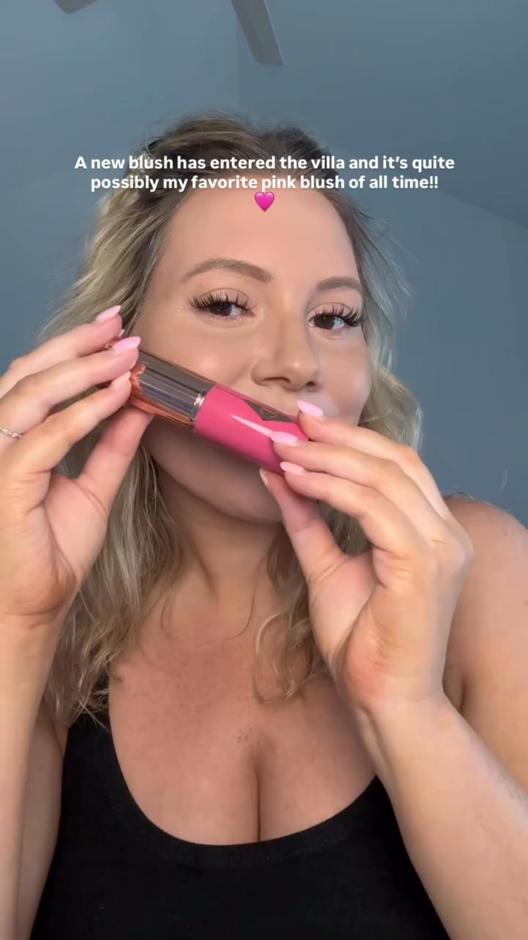 @charlottetilbury you all really released the best pink cream blush of all time!! I’m running to buy more colors!! 

Product: @charlottetilbury Unreal Lip and Cheek Glow in Pinky Glow 🩷

#blush #creamblush #charlottetilburymakeup #pinkblush #pregnancymakeup #grwm #grwmmakeup