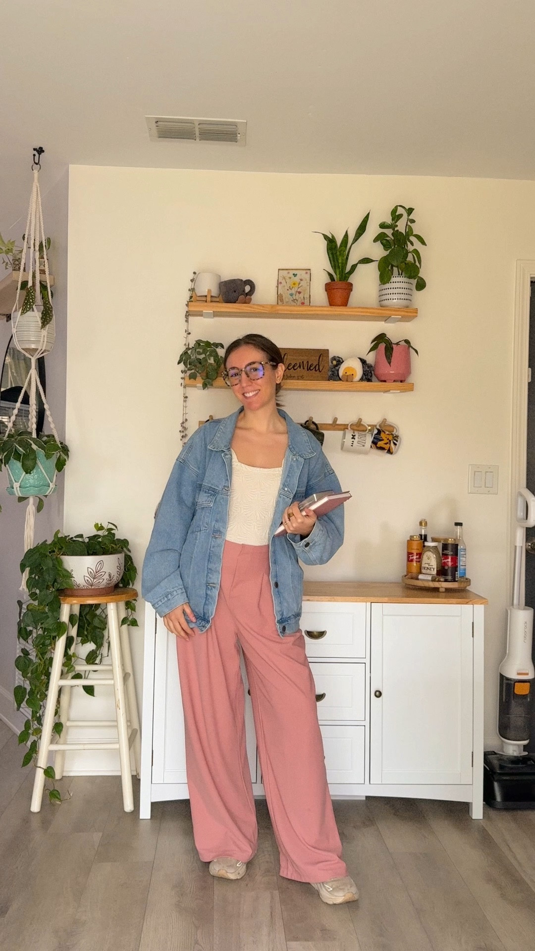 casual sunday church outfit