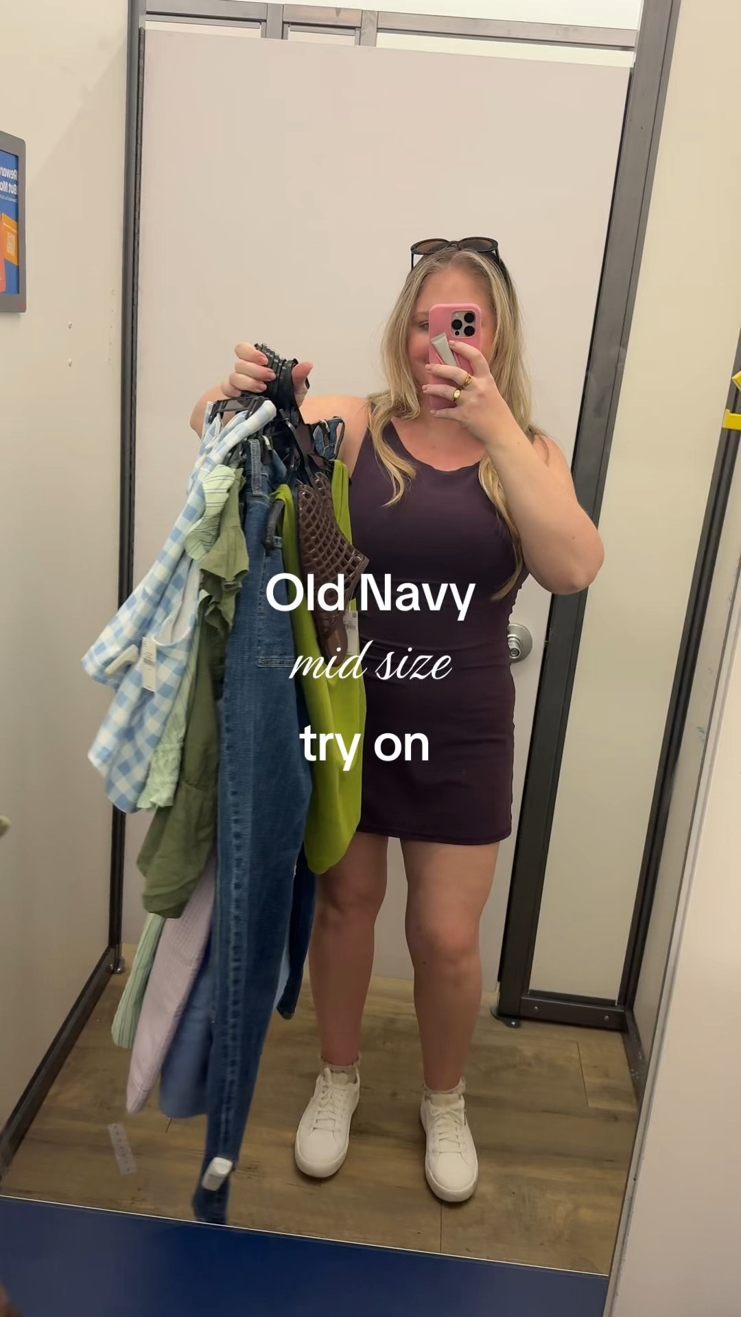 Old navy mid size try on! 

#LTKMidsize #LTKootd