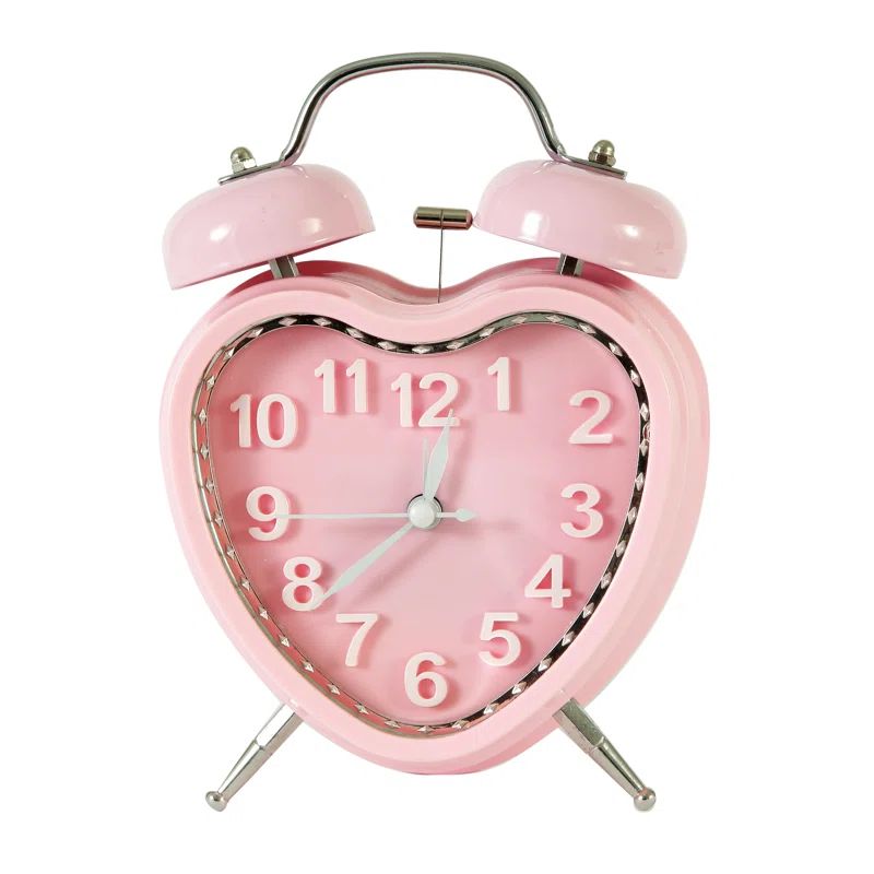 Vintage-Inspired Sweet Heart Table Top Alarm Clock | Wayfair North America