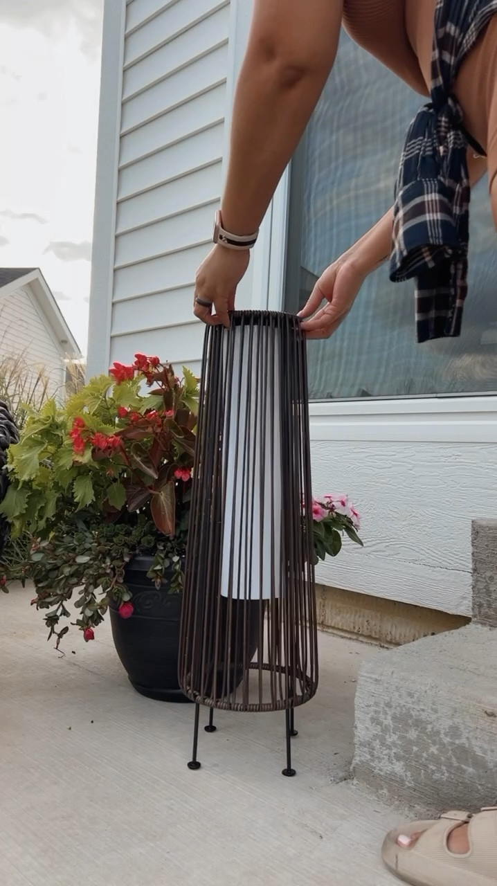 I snagged these outdoor solar lanterns on Prime Day & I’m IN LOVE!!✨They’re huge, super bright & make your outdoor space look soooo sexy!

#LTKSeasonal #LTKHome #LTKVideo