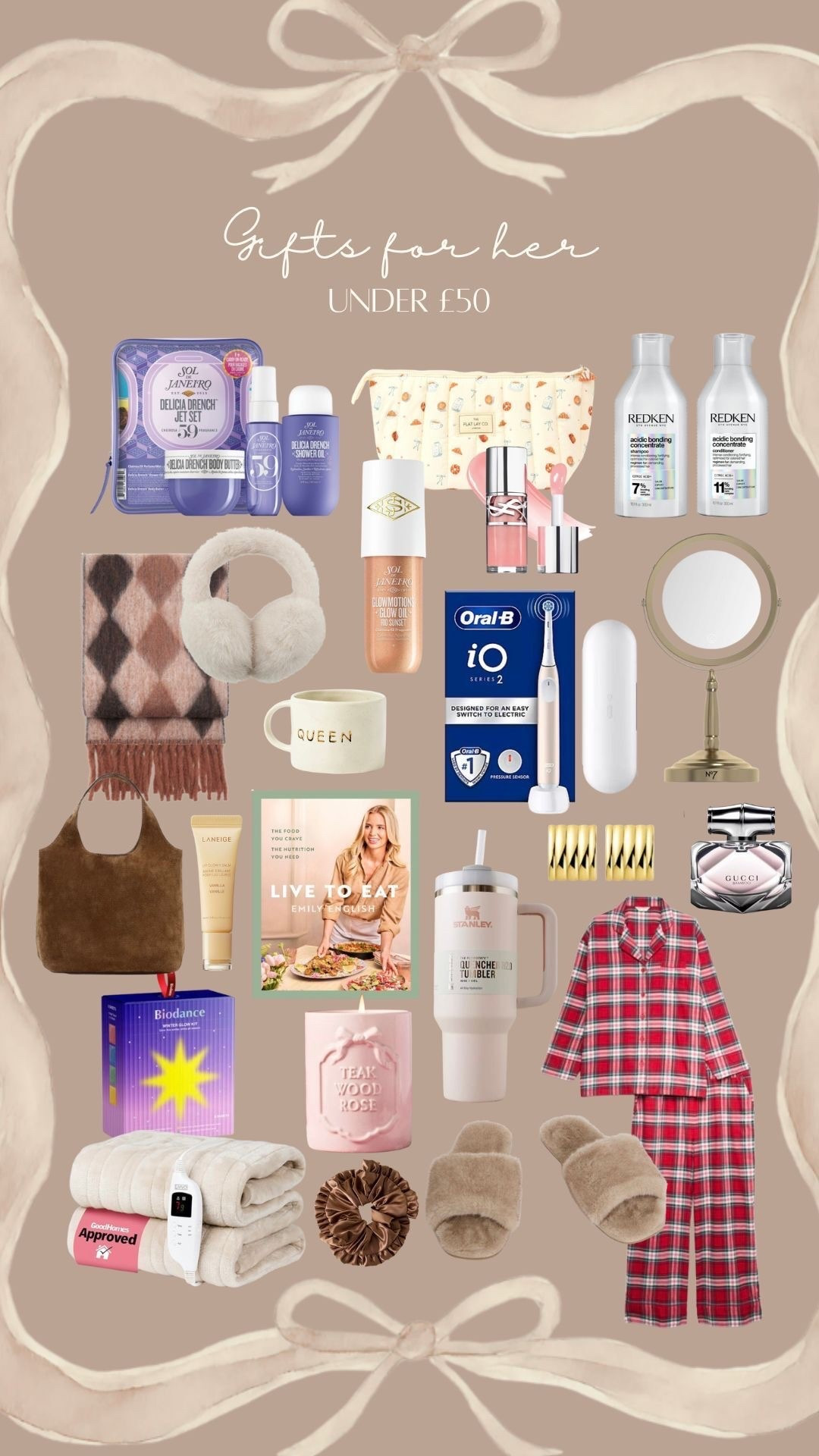 Gifts for her under £50 🎀 

Christmas shopping, gift ideas, gifts for her, stocking fillers 

#LTKgiftguide #LTKfestive #LTKuk