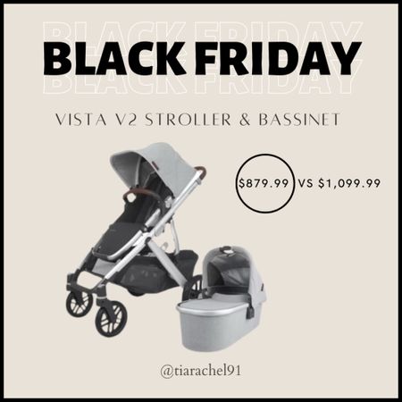 UppaBaby Vista V2 stroller+bassinet Black Friday sale! “Stella” colorway 

#LTKHoliday #LTKbaby #LTKsalealert