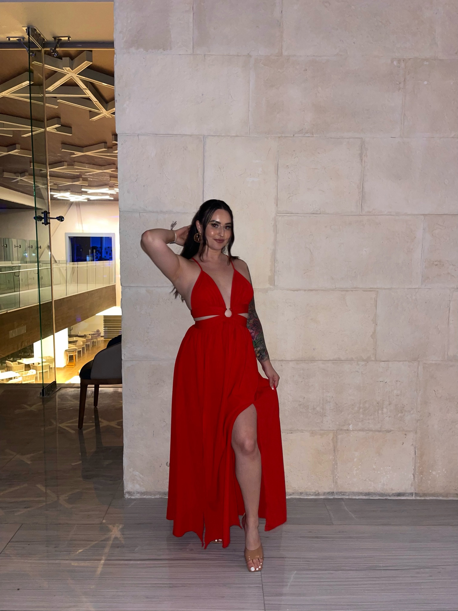 vacation outfit, red dress, boho style, tropical long dress, statement piece, beach outfit, tropical vibes 

#LTKtravel #LTKunder50 #LTKSeasonal