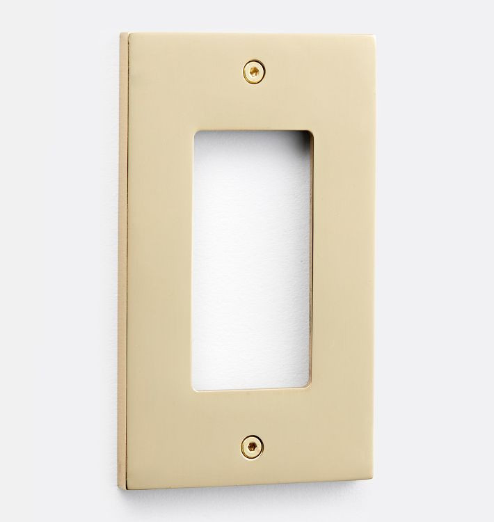 Fenton Single GFCI Switchplate | Rejuvenation