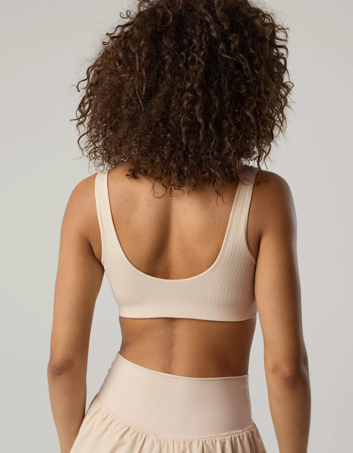 OFFLINE By Aerie Seersucker Classic Sports Bra | Aerie