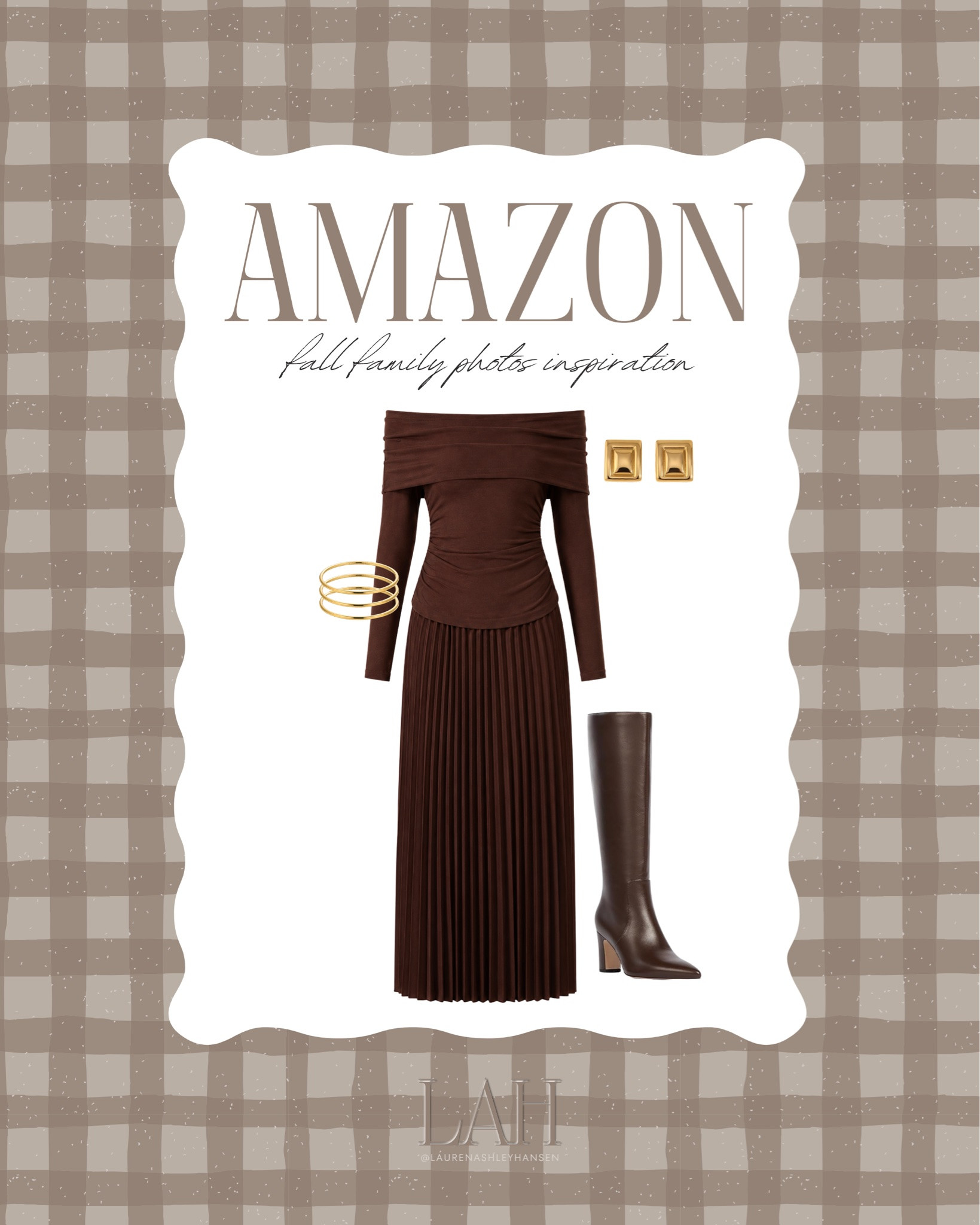 The perfect fall family photos look. I love the stretch and texture of this off the shoulder dress. Paired with gold accessories and timeless boots you have an effortlessly elegant look!

#LTKgrwm #LTKootd #LTKSeasonal