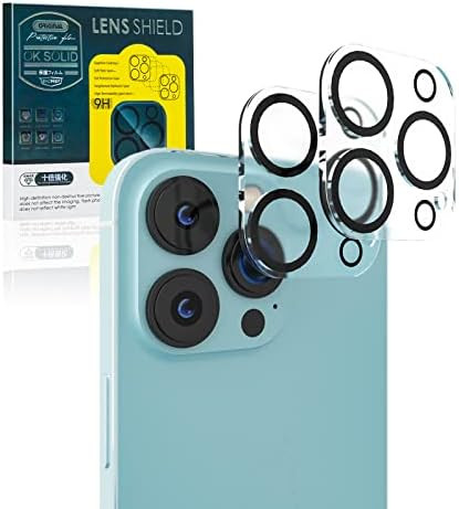 Camera Lens Protector Designed for iPhone 13 Pro 6.1" ＆ iPhone 13 Pro Max 6.7",9H Hardness,Tempered  | Amazon (US)