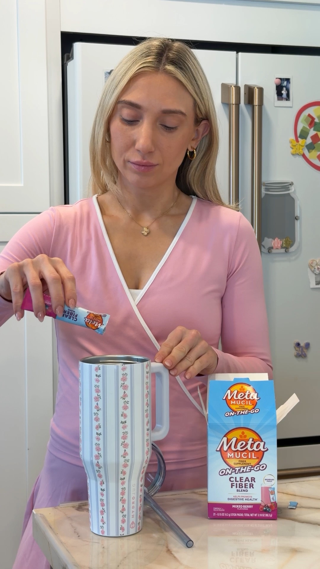 So if you didn’t know already… #Ad #Metamucil_Partner Fiber IS the NEW protein! #ad When your gut is off, your whole body feels off. I’ve been adding in daily fiber to my routine and it’s been so helpful for my energy, mood and just overall health. I’m doing my best to fibermax with @metamucil. It’s the #1 doctor-recommended fiber brand, which makes me feel confident adding it to my routine. You can easily grab it on your next @target trip! #TargetPartner #Target

@Shop.LTK #liketkit

†Diets low in saturated fat and cholesterol that include 7 grams of soluble fiber per day from psyllium husk, as in Metamucil, may reduce the risk of heart disease by lowering cholesterol.  One serving of Metamucil has 2.4 grams of this soluble fiber.