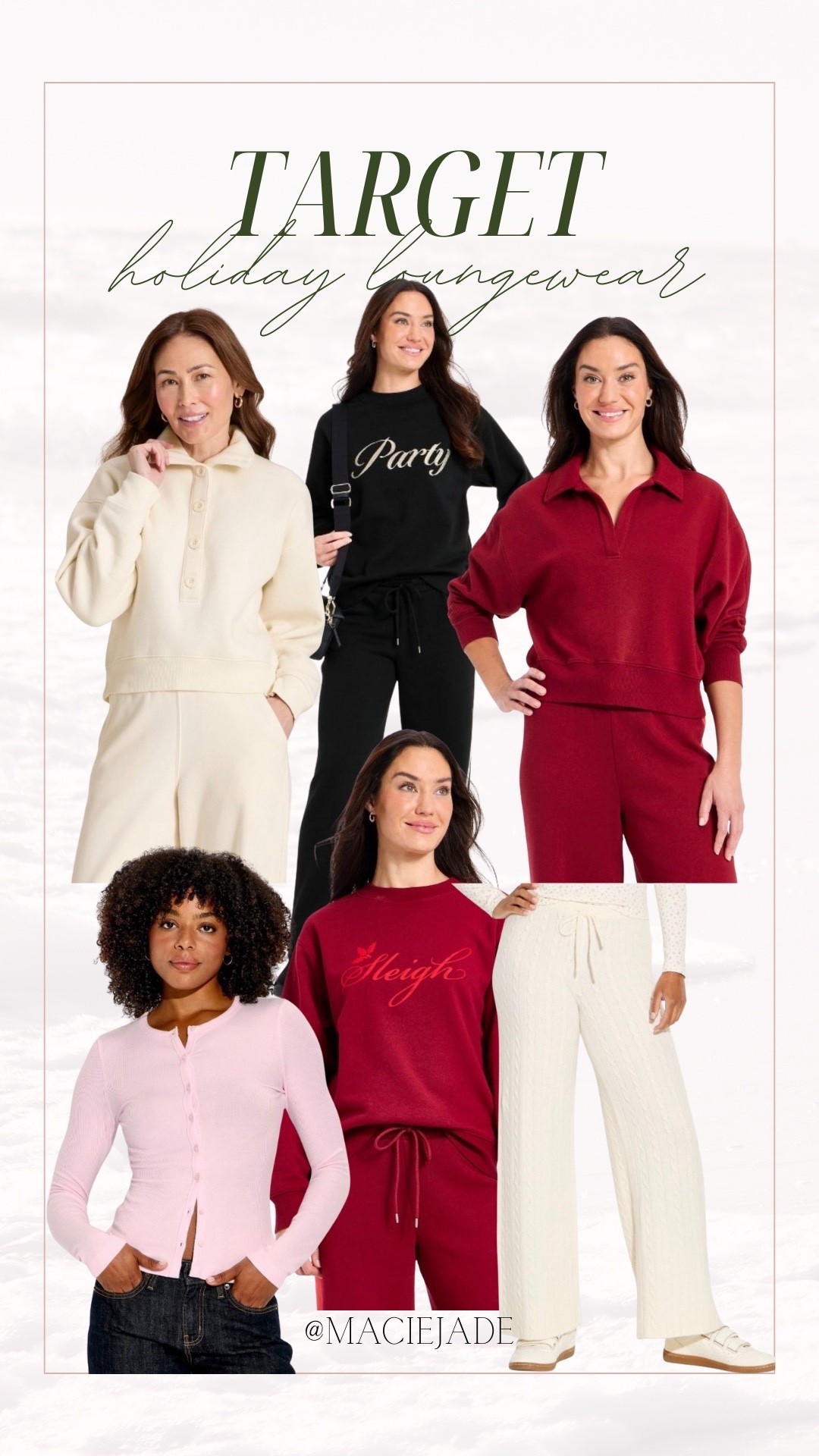 Target Holiday Loungewear!🎁🎄😍 holiday loungewear, holiday fashion, loungewear for women, target loungewear, target holiday 

#LTKSeasonal #LTKMidsize #LTKHoliday