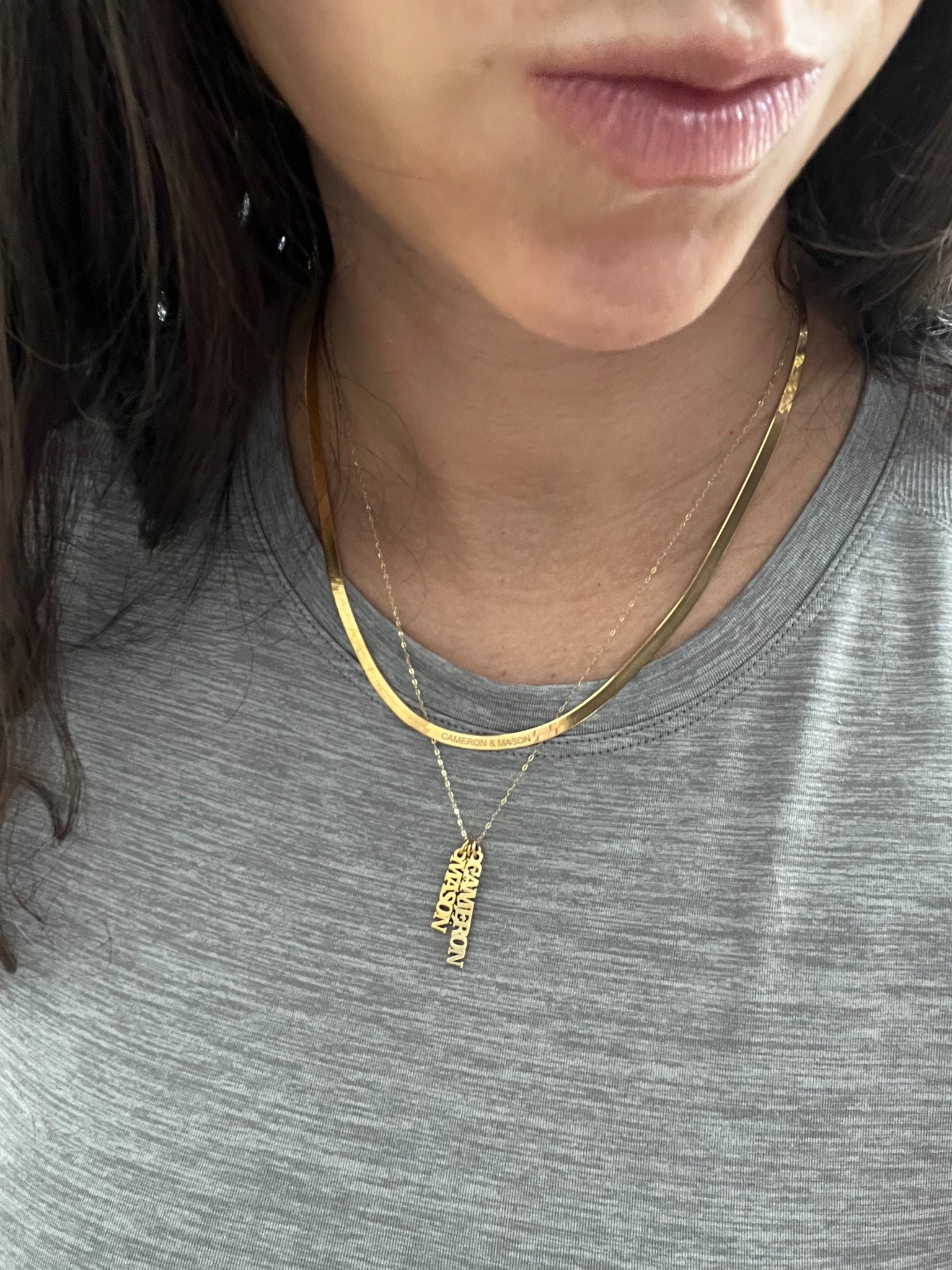 Obsessed with these engraved necklaces from @oakandluna ! The perfect gift for Mother’s Day I have had mine for over a year and wear in every day even in the shower and it doesn’t tarnish at all! LTKkellyalex gets you 20% off

#LTKmomlife #LTKgrwm