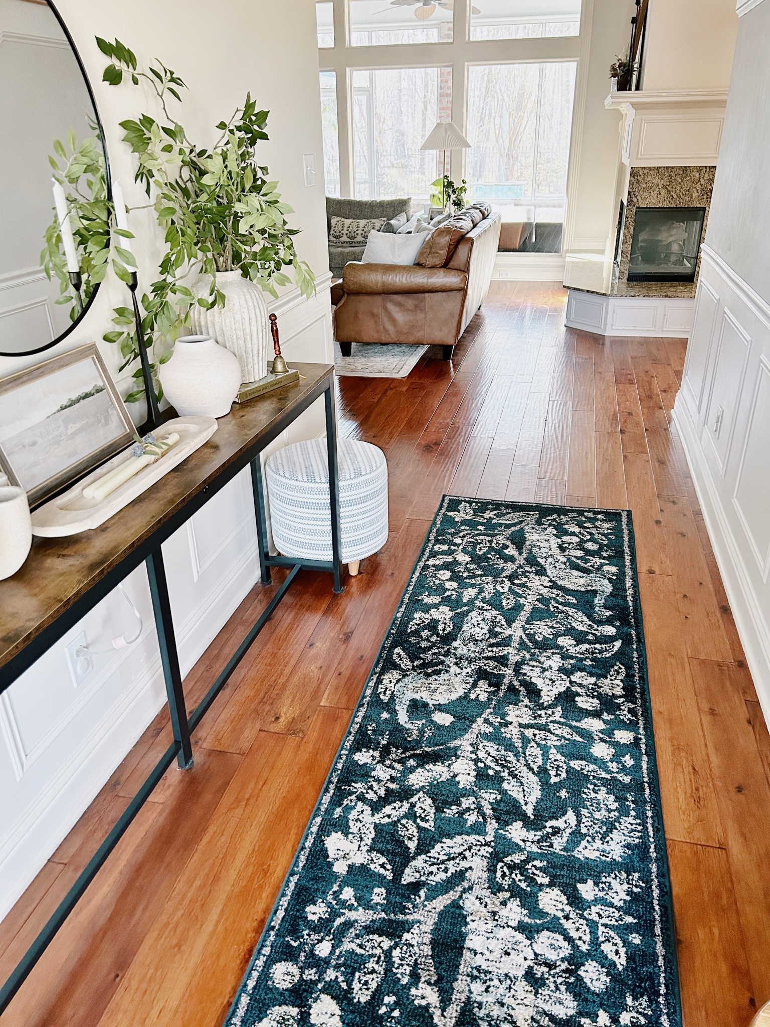 Loving this new entryway view!

Entry entryway, entry entry, entryway decor, entry way decor, entry decor, entryway table, entry way table, entry table, entryway console table, console table, skinny console table, entry way console table, entry console table, entryway console, console table behind couch, entryway table decor, table decor, entry table decor, home decor, entry entryway, entryway inspo, entryway ideas, entryway mirror, modern entryway, entry way mirror, mirror above console table, entryway styling, simple styling, simple home decor, front entry, front entry decor, entry mirror, black mirror, black round mirror, black circle mirror, round mirror, black bathroom mirror, black entry mirror, bathroom mirror, bedroom mirror, living room mirror, dining room mirror, bathroom vanity mirror, circle mirror, modern mirror, fireplace mirror, fireplace mantle mirror, fireplace mantel mirror, mirror above table, mantle mirror, mantel mirror, nightstand mirror, Amy leigh life, walmart mirror, walmart finds, walmart home, walmart home decor, mirror wall, wall mirror, home decor on budget, home decor living room, home decor entryway, home decor 2023, homedecor, budget friendly home decor, target home decor, target home, target finds, book decor, book styling, entryway styling ideas, vase styling, terracotta vase, ceramic vase, entryway tips, round ottoman, long console table, behind sofa table, behind sofa console, table for entry, table for living room, artisan vase, neutral home, neutral home decor, transitional home decor, transitional home, styled entry, vase for entry, shelf decor, entry table styling, entryway inspo, entryway ideas, rifle paper co rug

#amyleighlife
#entryway

Prices can change. 

#LTKhome #LTKstyletip #LTKsalealert