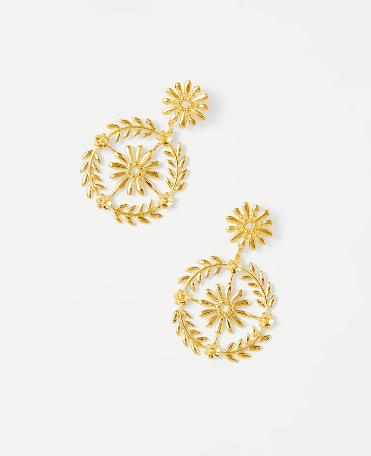 Flower Burst Statement Drop Earrings | Ann Taylor (US)