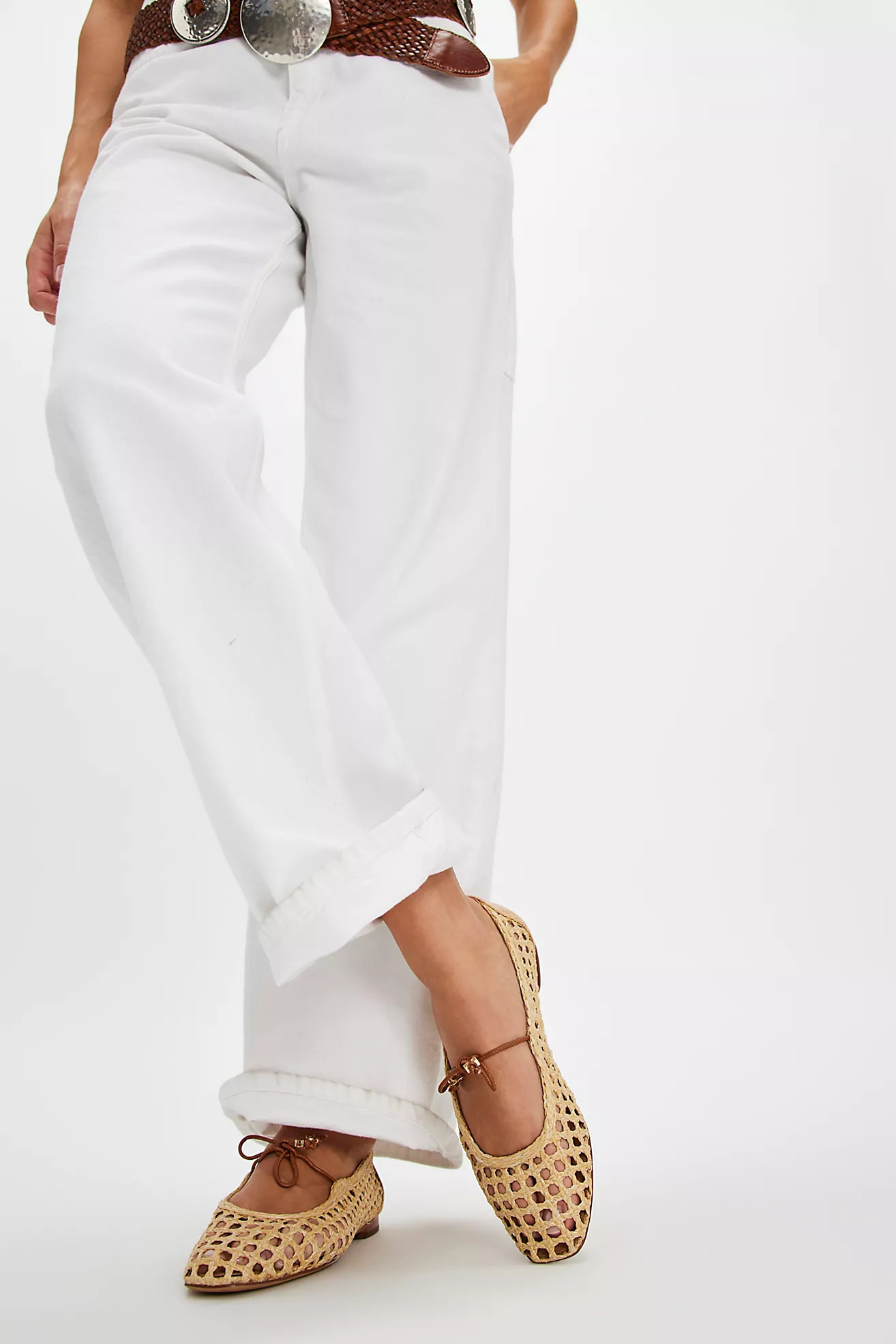 Marcie Woven Mary Janes | Free People (Global - UK&FR Excluded)