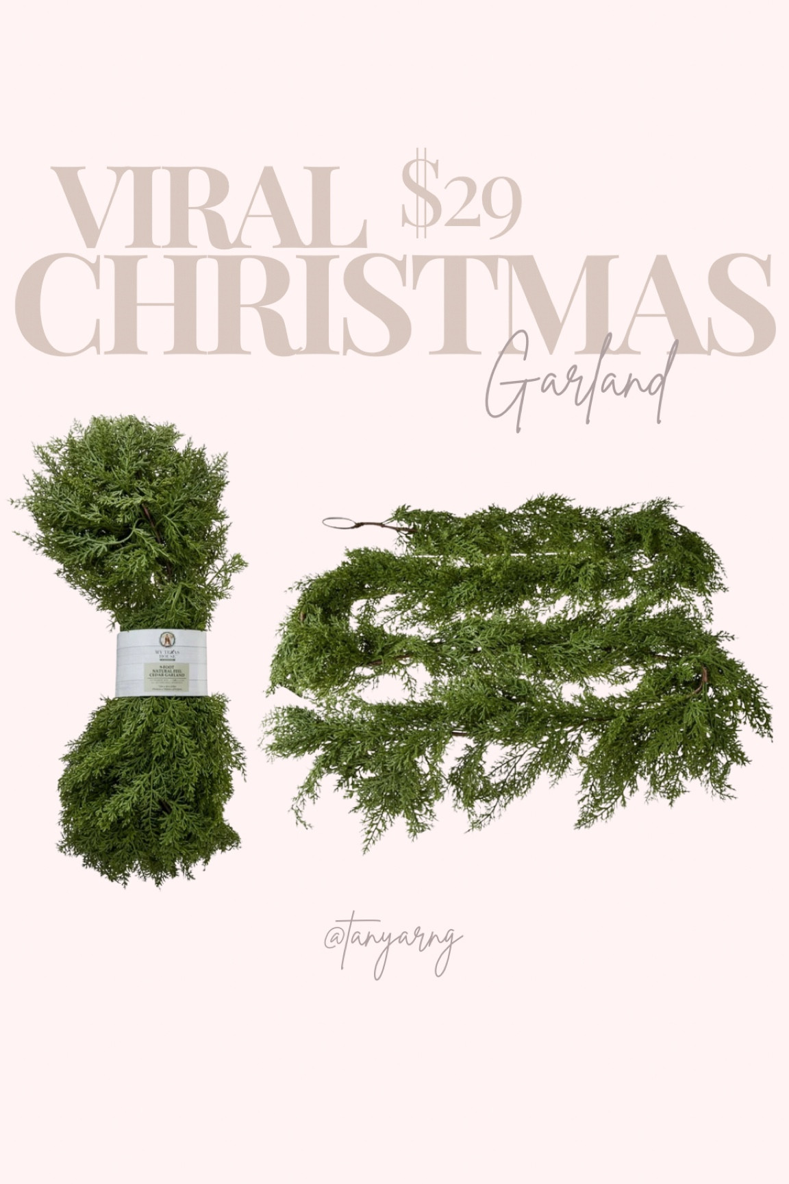 Viral Walmart Garland Back in Stock 

#LTKSeasonal #LTKHome #LTKFindsUnder50
