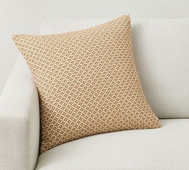 Eli Embroidered Pillow | Pottery Barn (US)