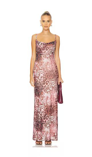 Jianna Maxi Dress in Mauve | Revolve Clothing (Global)