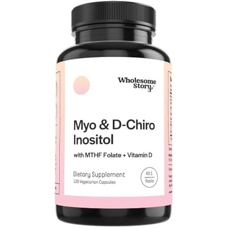 Myo-Inositol & D-Chiro Inositol Blend | 90-Day Supply | Most Beneficial 40:1 Ratio | Hormonal Balanc | Amazon (US)