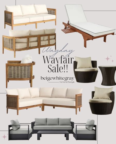 Way Day!! The biggest sale @wayfair so many amazing deals you don’t want to miss them!! I linked some of my favorite outdoor furniture to make your space outdoor ready for summer. Patio refresh. Outdoor refresh! 

#LTKHome #LTKSaleAlert #LTKxWayDay