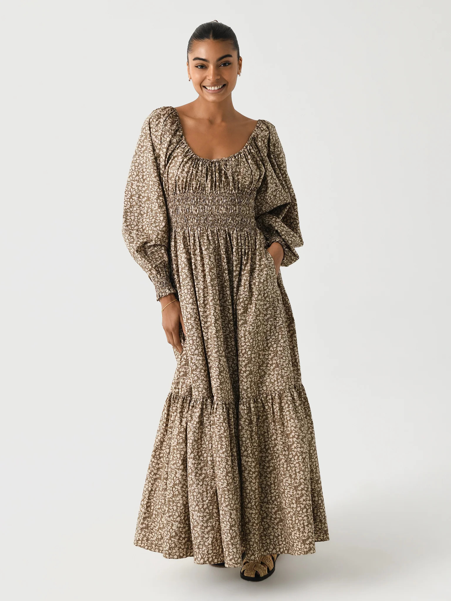 FAITHFULL THE BRAND
                      
                     Women's Fleur Maxi Dress | Saint Bernard