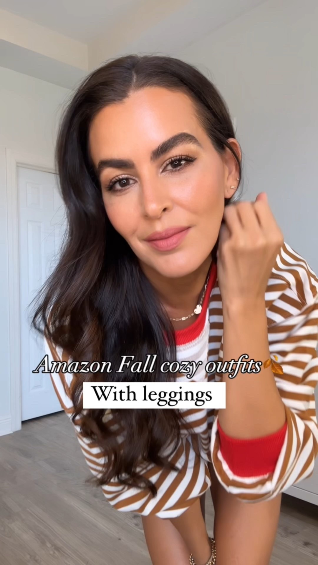 ‼️all sizing & details here⬇️
• wearing a size S in the cardigan/coat in color khaki.
• size in the faux leather & regular leggings. 
• size M, in the white long sleeve T-shirt and the black T-shirt.
• size M in puffer vest. For an oversize fit.
• size S in shirt jackets.
• oh boots and shoes run through to size. Wearing a size 9.5 in all of them.#LTKWatchNow#LTKCon#LTKFallSale 

#LTKFindsUnder50 #LTKmomlife #LTKHoliday