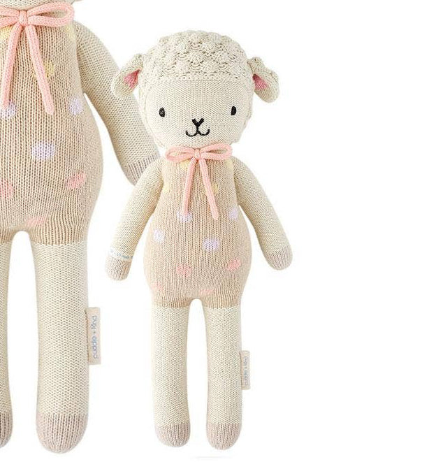 Lucy the lamb - Little - 13" | Eco Chic Home