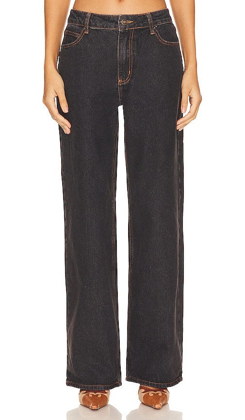 LIONESS Top Model Jean in Black. - size M (also in L, S, XL, XS, XXL) | Revolve Clothing (Global)