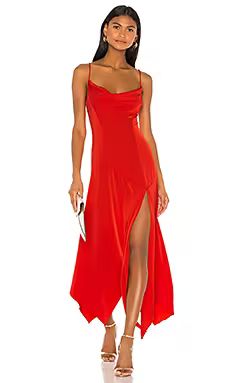NBD Teodora Gown in Red from Revolve.com | Revolve Clothing (Global)