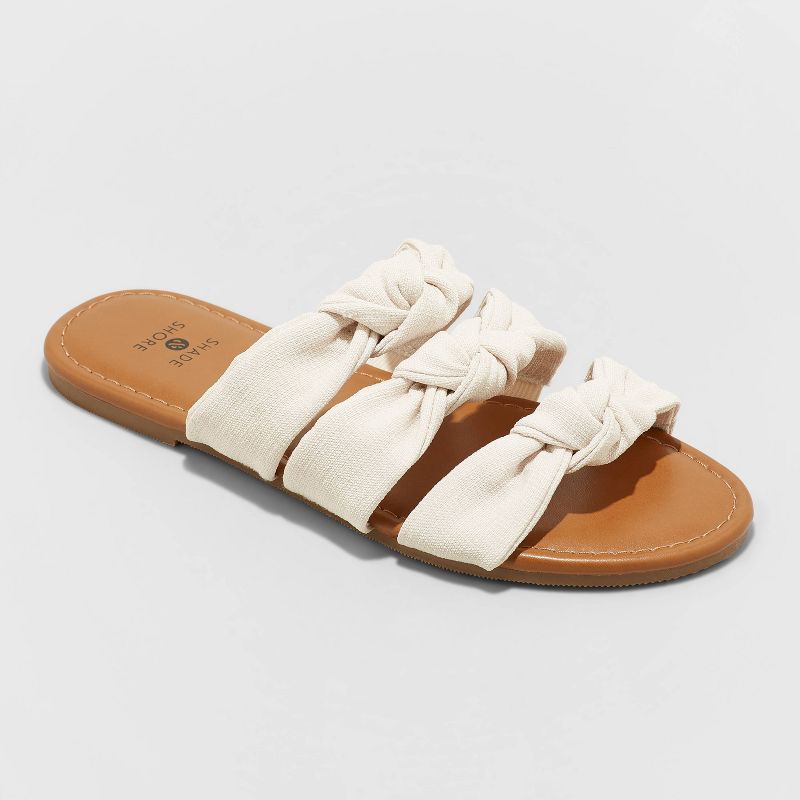 Women's Maddie Knotted Slide Sandals - Shade & Shore™ | Target