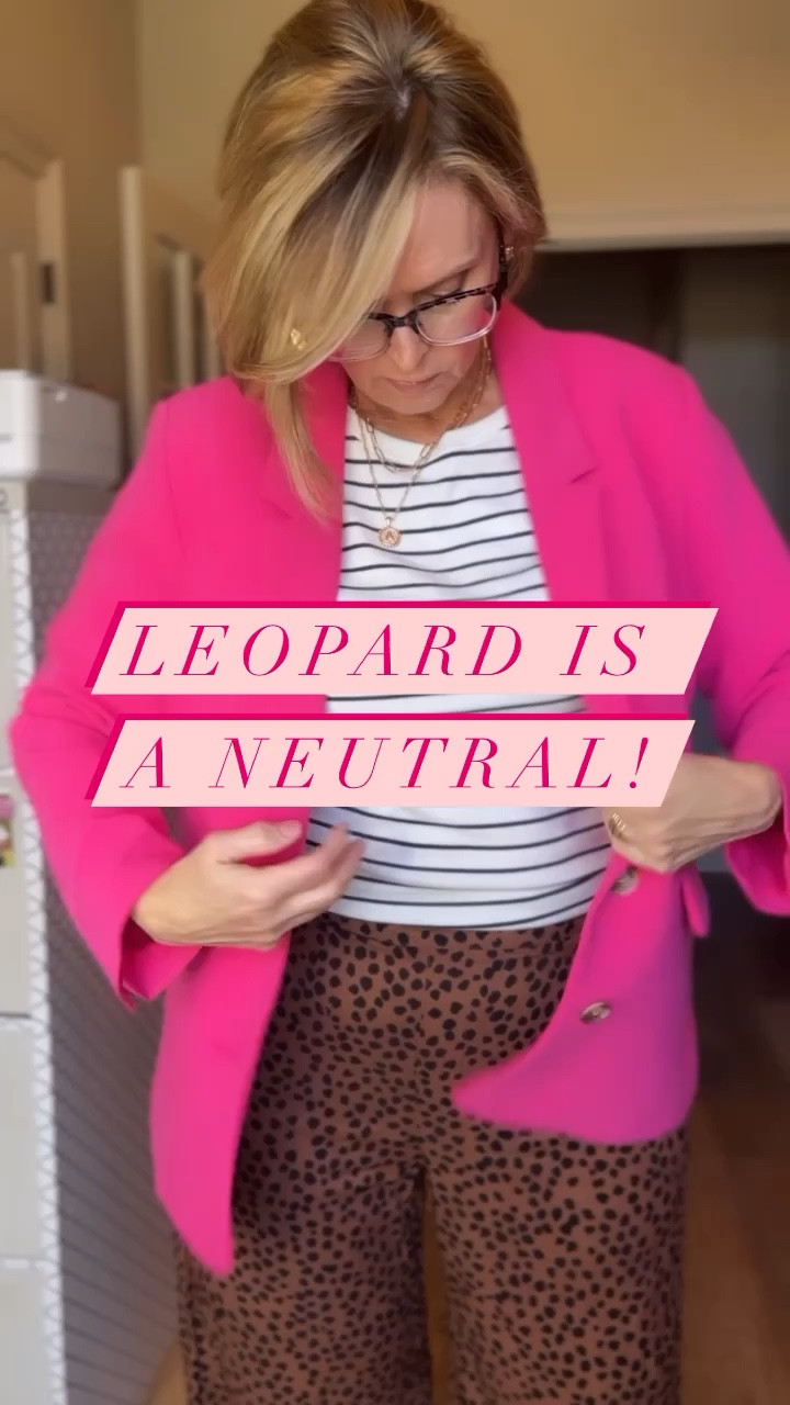 Showing you several ways you can style these fun animal print pants from Old Navy.  They go with everything! Have fun!

#LTKSeasonal #LTKmidsize #LTKworkwear