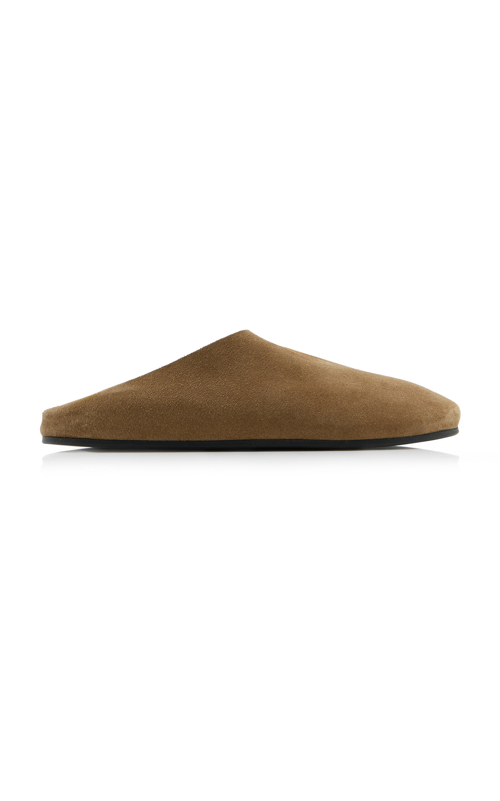 The Row Hudson Suede Slides - Moda Operandi | Moda Operandi (Global)