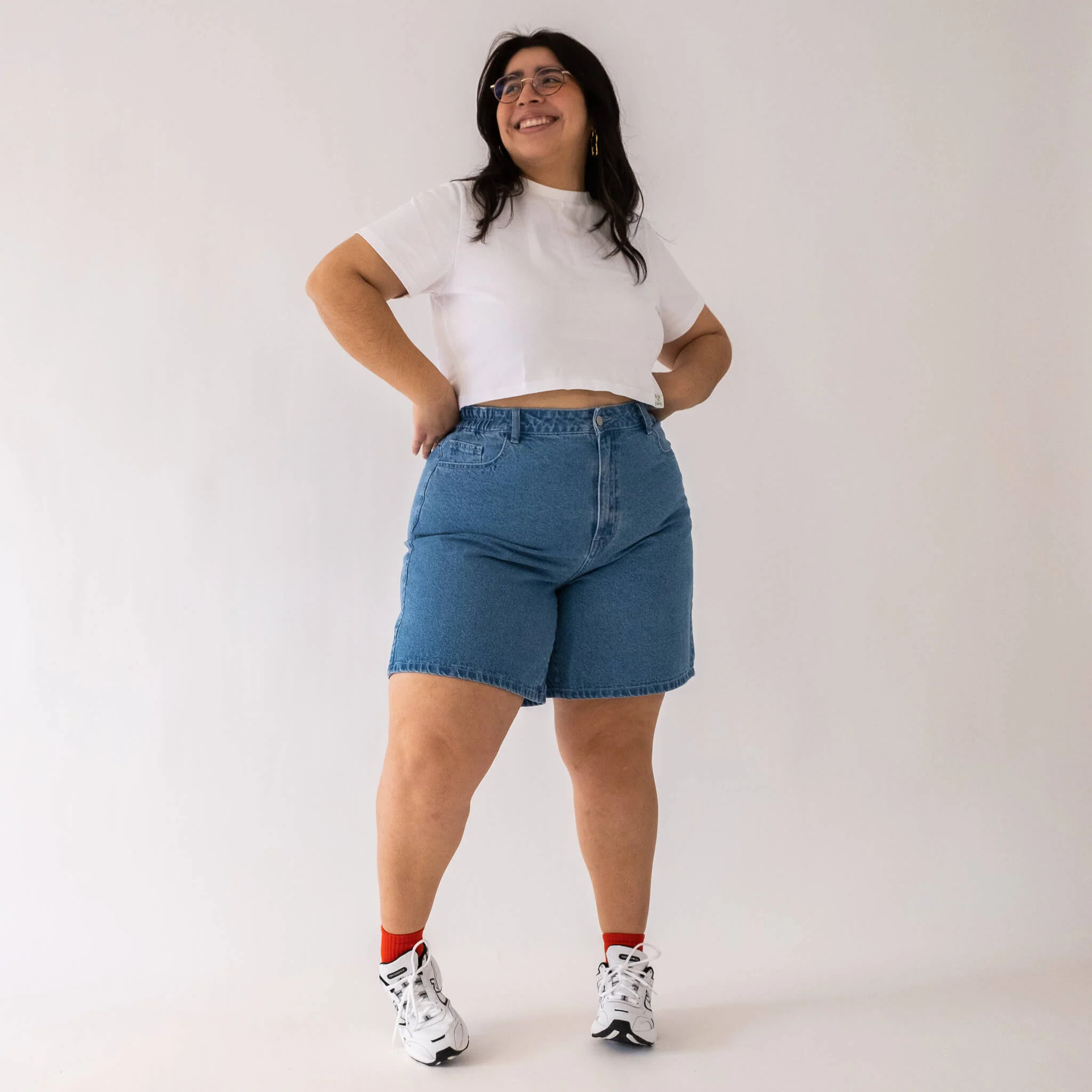 Original Denim Shorts - Light Wash | Shiny by Nature