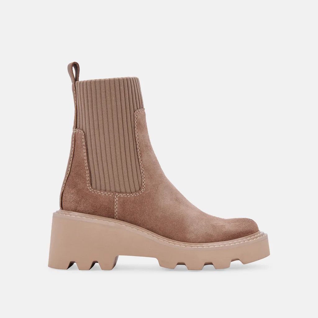 HOVEN H2O BOOTS MUSHROOM SUEDE | DolceVita.com