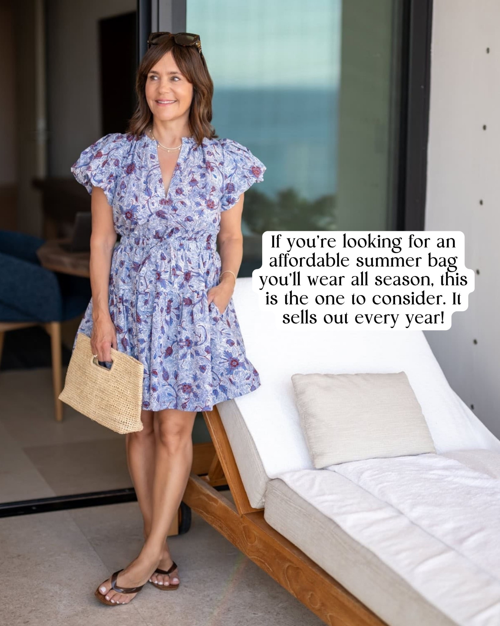 If you’re looking for an affordable summer bag, you’ll wear all season, this is the one to consider. It sells out every year and I wear it all the time!

#LTKSeasonal #LTKootd #LTKOver40