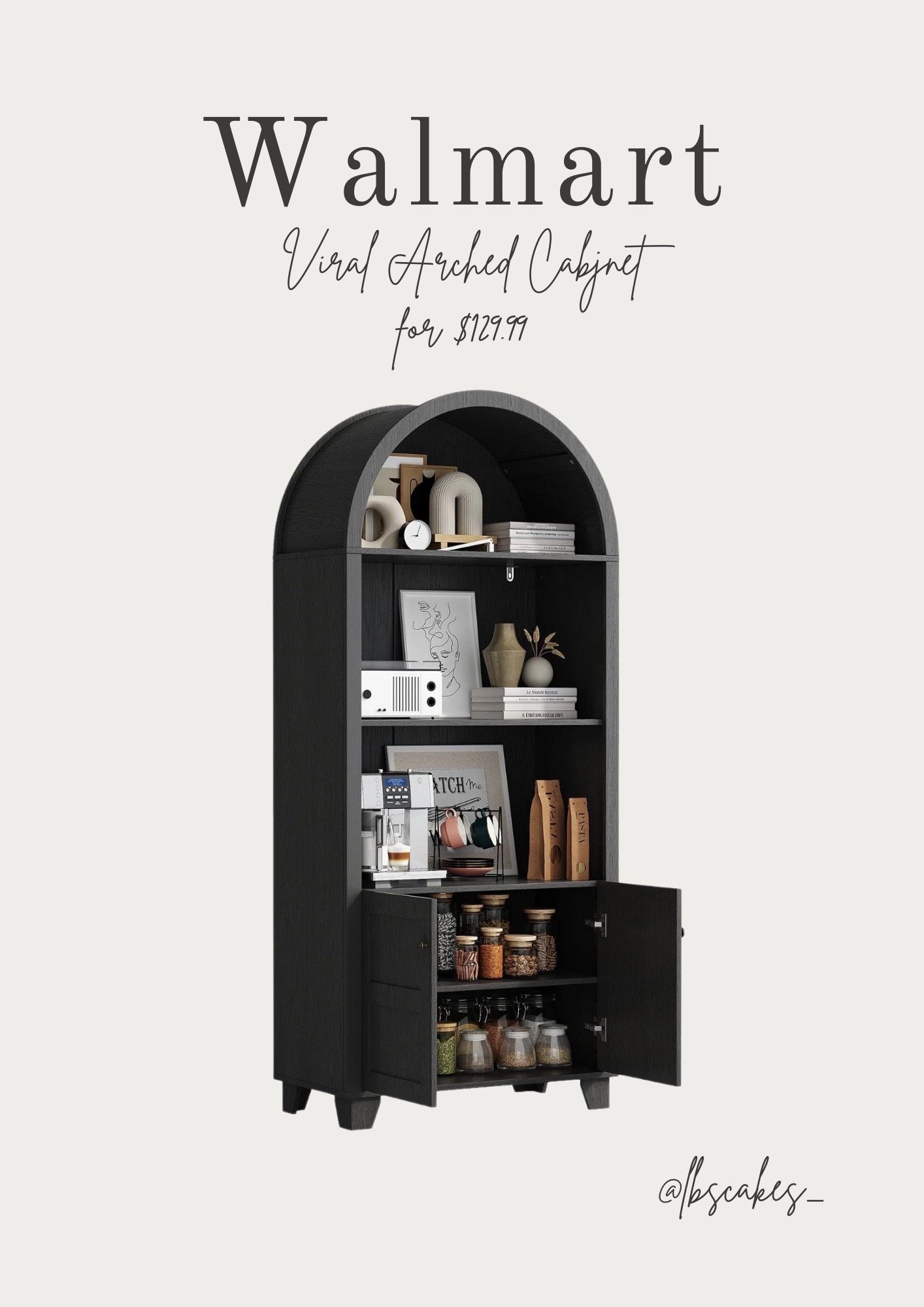The viral Arched Cabinet is on sale at Walmart for $129.99, if you’re looking for an affordable arched cabinet that is beautiful & functional, shop the link below!

#LTKSeasonal #LTKHome #LTKFamily