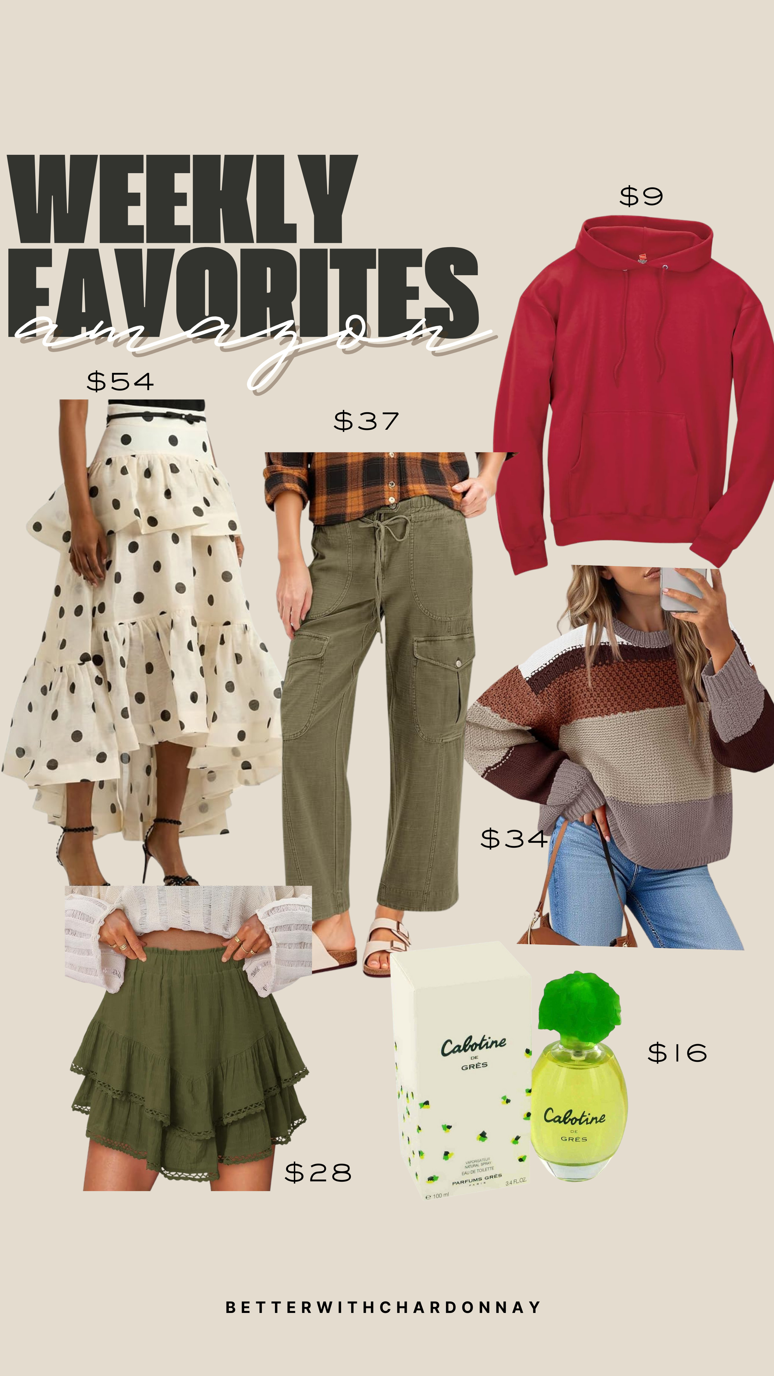 Amazon weekly favorites!

weekly favorites, amazon finds, amazon fashion, fall style, amazon skirt, trending fall style 

 #LTKSeasonal #LTKFindsUnder100 #LTKStyleTip