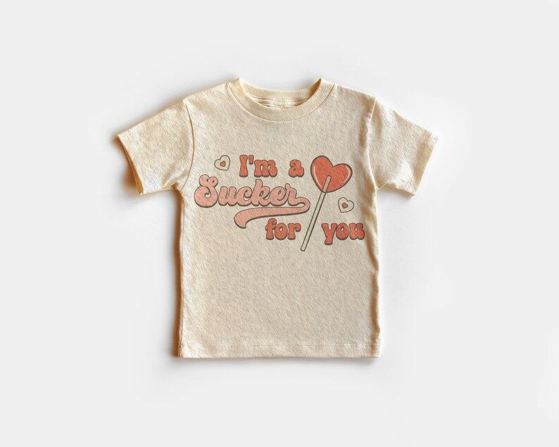 Im A Sucker for You Girls Valentines Shirt Kids Valentines | Etsy | Etsy (US)