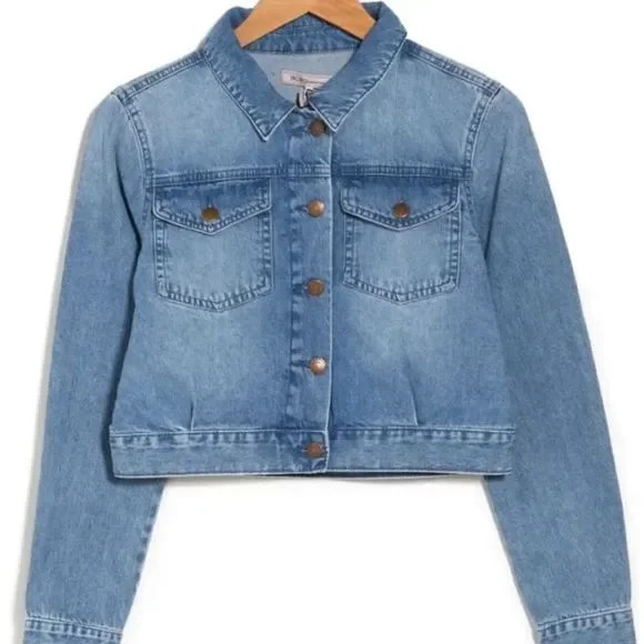 Bcbgeneration womens denim jacket, NWT, large | Poshmark