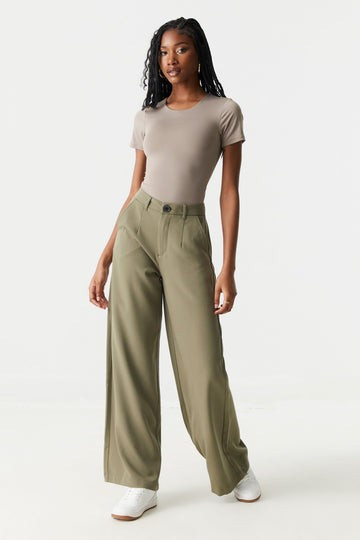 Dressy Wide Leg Trouser | Urban Planet