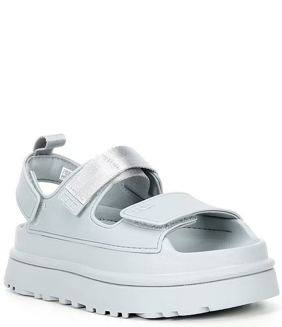 GoldenGlow EVA Platform Sandals | Dillard's